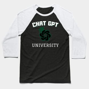 Chat gpt University Baseball T-Shirt